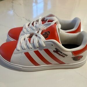 Oregon State Beavers Women's Bold Orange and White Sneakers